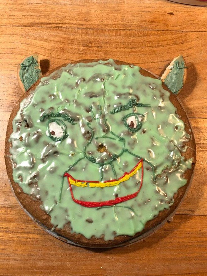 Shrek Mud Cake