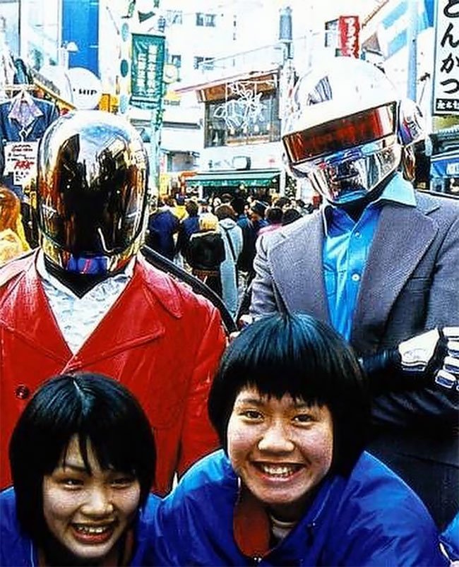 Exploring Japan With Daft Punk: A Look At Rare Photos Of The Iconic Duo