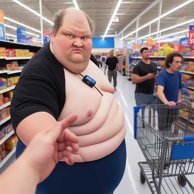 People of Walmart, as imagined by AI.