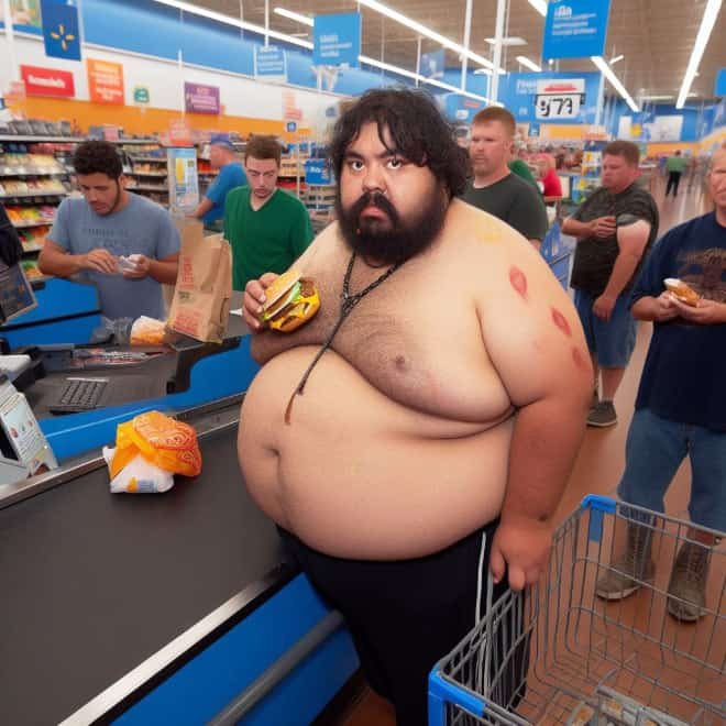 People of Walmart, as imagined by AI.