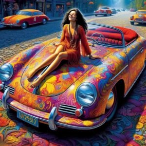 Janis Joplin's Psychedelic Porsche