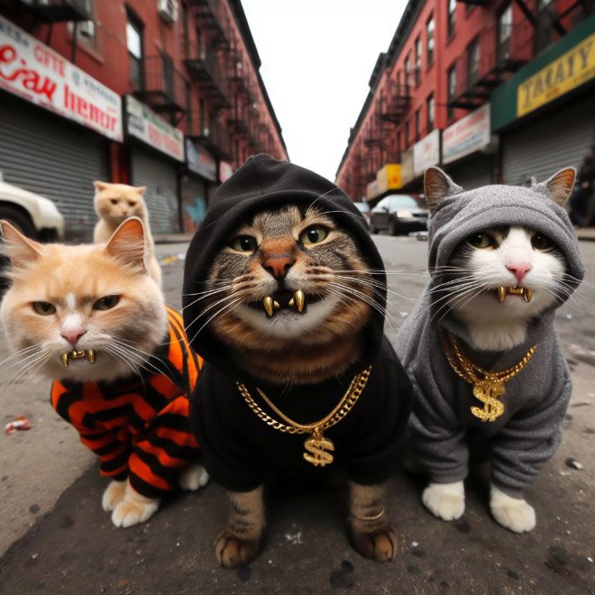 Cat street gang.