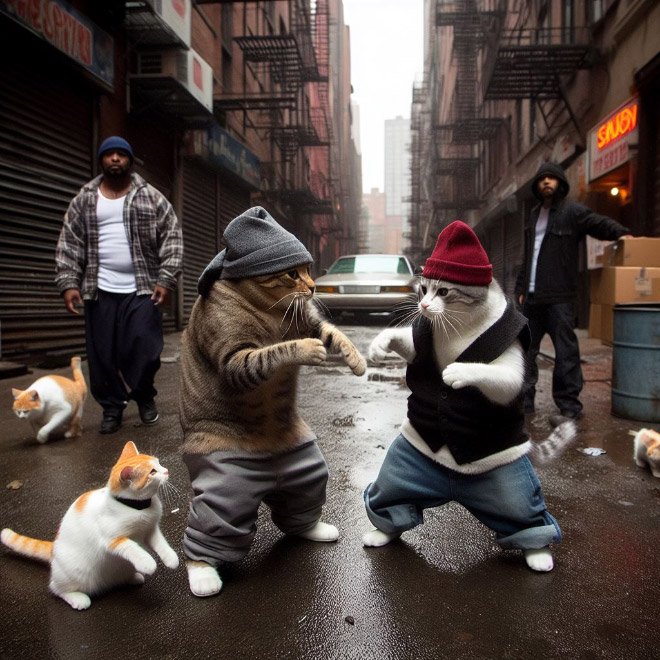 Cat street gang.