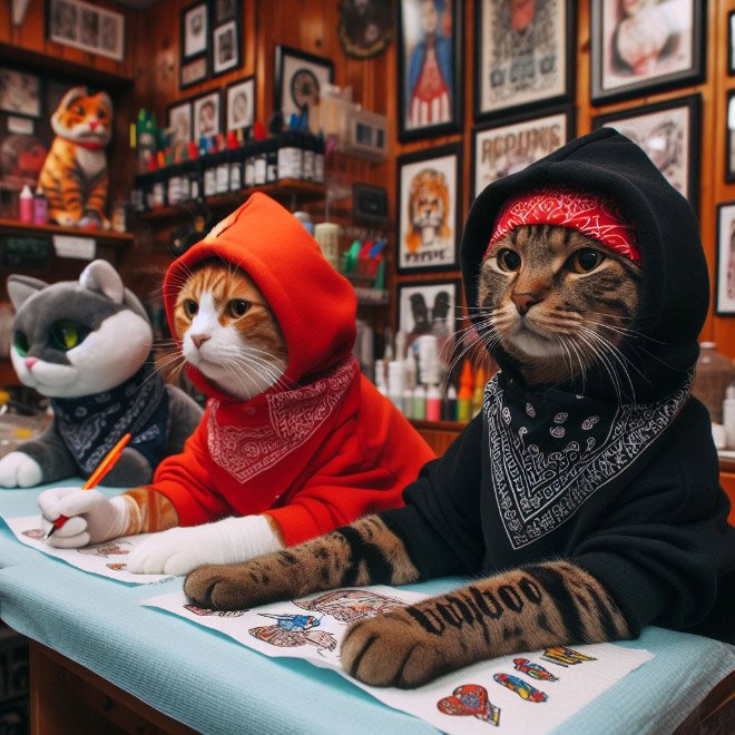 Cat street gang.