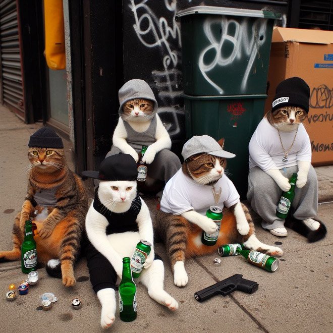 Cat street gang.