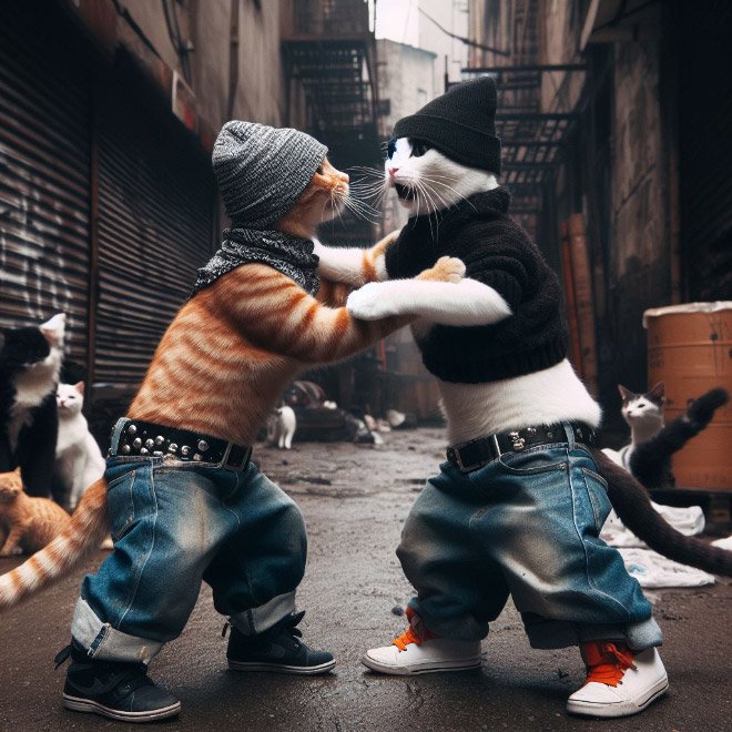 Cat street gang.