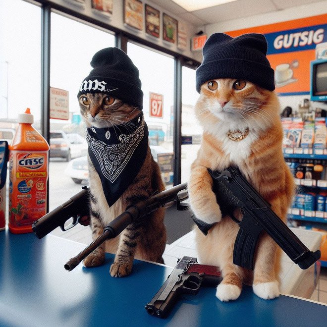 Cat street gang.