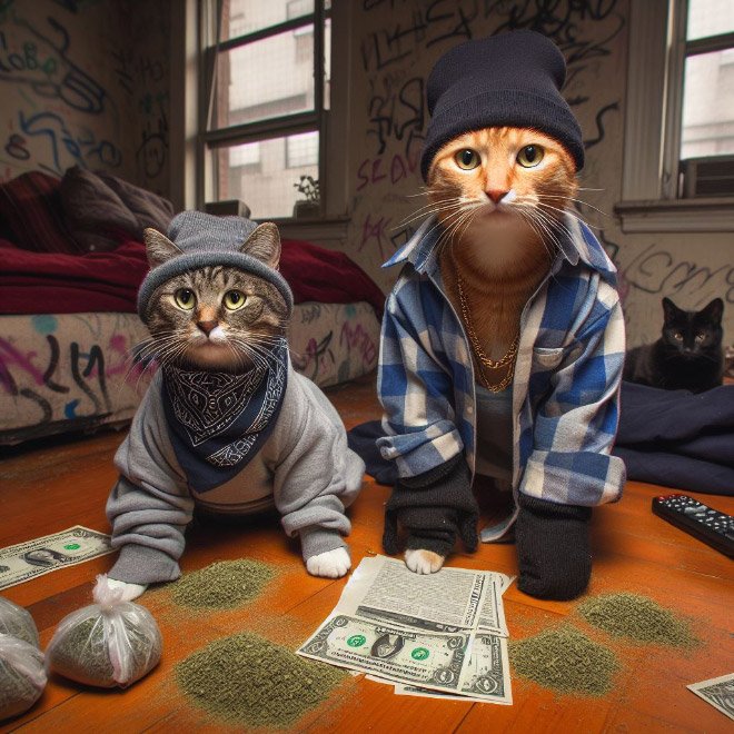 Cat street gang.