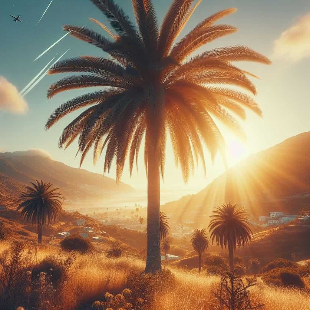 How high do palm trees grow?