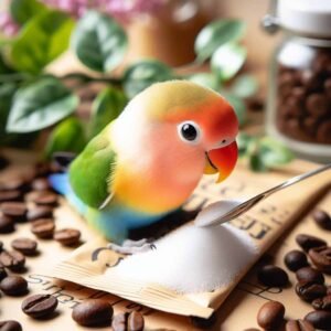 Incredible Lovebird Opens Sugar Packet with His Beak