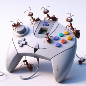 Ant Colony Takes Over Sega Dreamcast Controller and Creates Thriving Metropolis