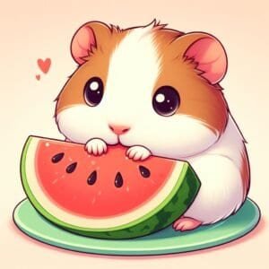 Guinea Pigs Lose Their Minds Over Watermelon - Cutest Thing You'll See Today