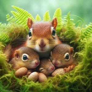 Inspiring Story of Baby Squirrels Reuniting with their Mom Will Melt Your Heart