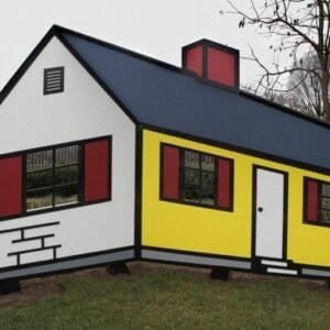 Roy Lichtenstein Magic: Real-Life Optical House Illusion is a Must-See