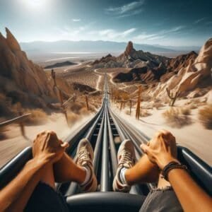 This Mountain Coaster in the Desert Will Blow Your Mind