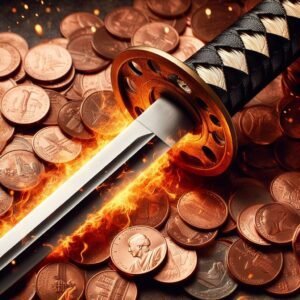 Turning 100,000 Pennies into an Incredible Copper Katana