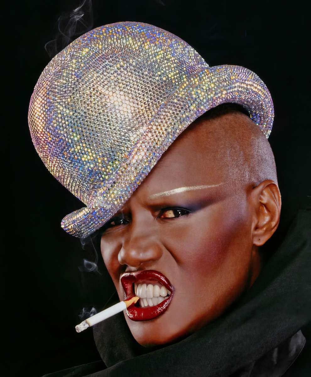 1980s Grace Jones Portrait 4 