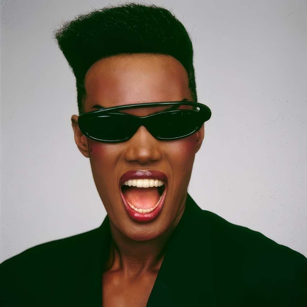 1980s Grace Jones Portrait 15 