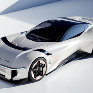 Ferrari Alto ANGEL electric concept is a fluid roadster with the muscle of a hypercar - Yanko Design