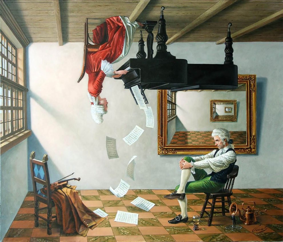 Michael Cheval: Exploring Absurdity and Surrealism in Contemporary Art