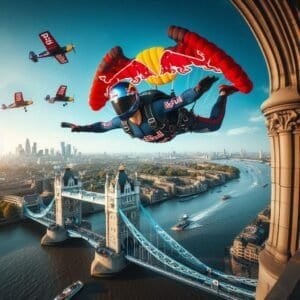 Daredevil Wingsuit Pilots Make History Flying Through London's Tower Bridge