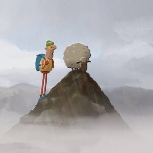 Summit: Funny Animated Short with Hiker and Stubborn Sheep