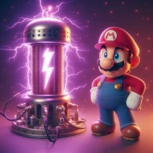 Super Mario World Castle Theme Played on Musical Tesla Coils