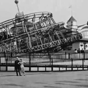 'The Scenic Spiral Wheel' at Coney Island's Luna Park in 1917