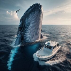 Whale Flips Boat in New Hampshire